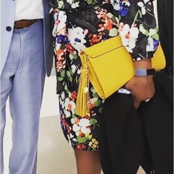 Banana Republic Black and Green Patterned Dress - Picture 5 of 6